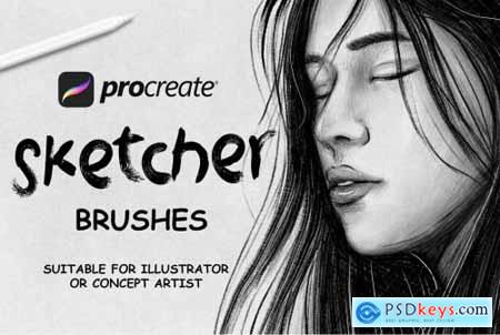 Sketcher Brushes - Procreate Brush