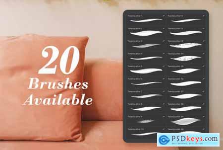 Twentyletter - Procreate Brush