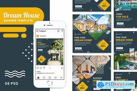 House Banner Instagram Stories Templates