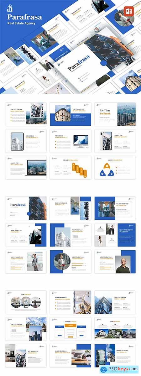 Parafrasa - Real Estate Agency PowerPoint Template