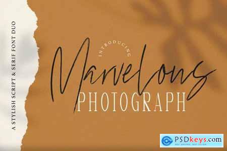 Marvelous Photograph - Font Duo