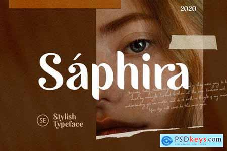 Saphira - Stylish Typeface