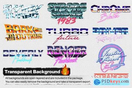 80s Text and Logo Effects Vol.3 3479338