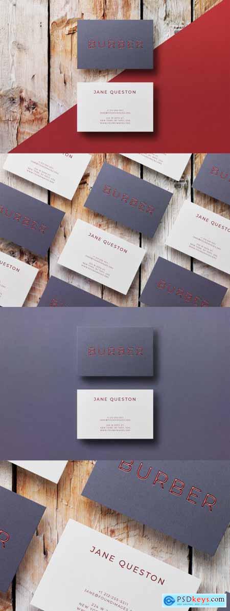 Business card Template & Mock-up #5