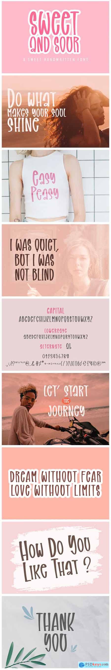 Sweet and Sour Font