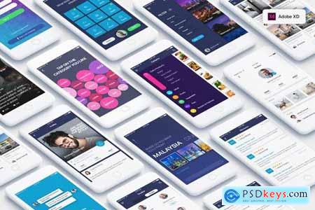 UI Kit Pack for ADOBE XD and FIGMA