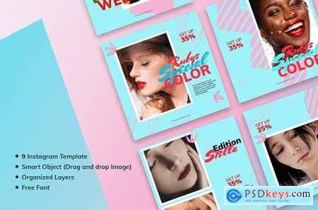 Cosmetic Social Media Kit