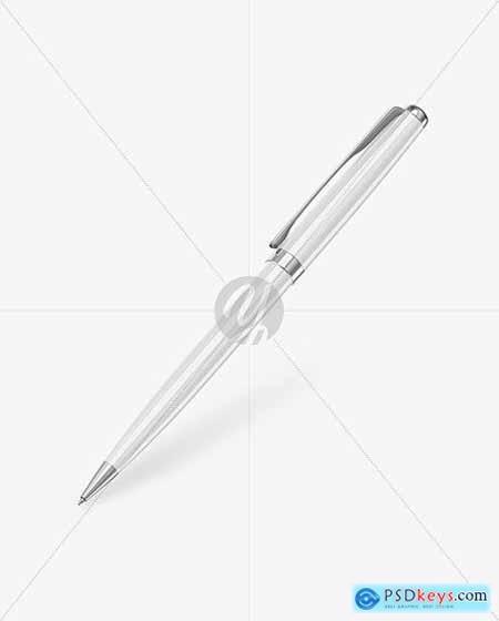 Glossy Pen w- Metallic Finish Mockup 63945