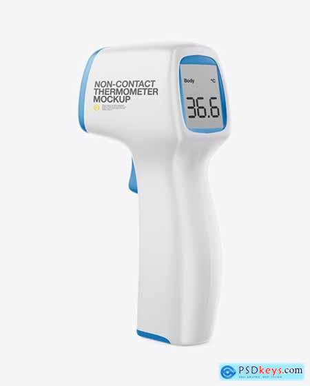 Non-contact Infrared Thermometer Mockup 63889