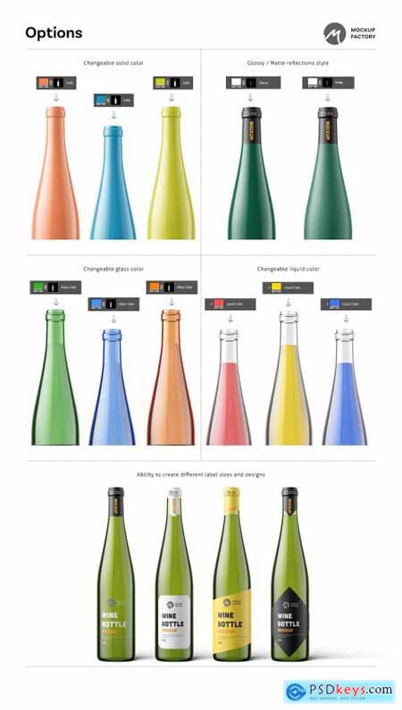 Wine Bottle Mockup Vol.3 4795148