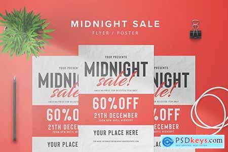 Midnight Sale Flyer