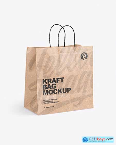 Kraft Bag Mockup 64060