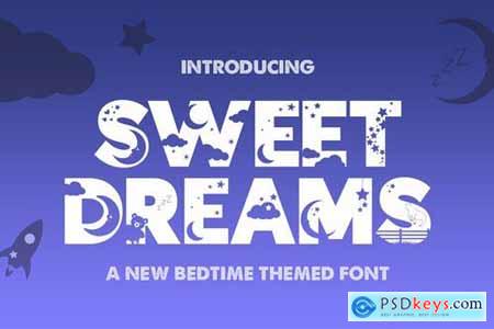 Sweet Dreams Silhouette Font