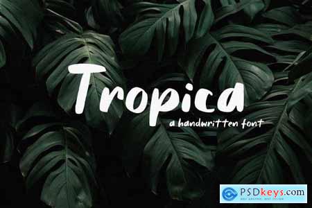 Tropica - Handwritten Font