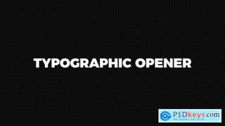Typographic Opener Stomp 19497023