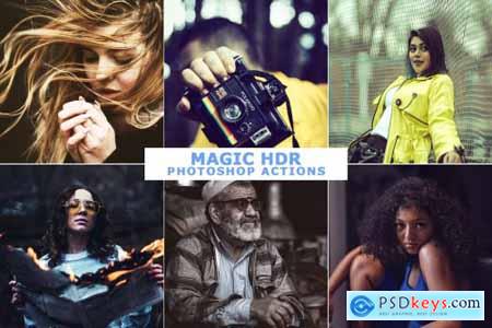 200 Magic HDR Photoshop Actions 4633299