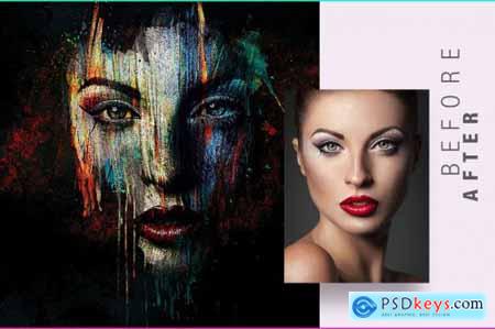 Face Painting Photo Template 4610923