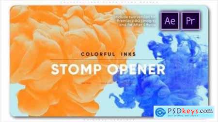 Colorful Inks Claps Stomp Opener 27803998