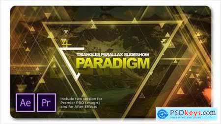 Paradigm Triangles Parallax Slideshow 27804968