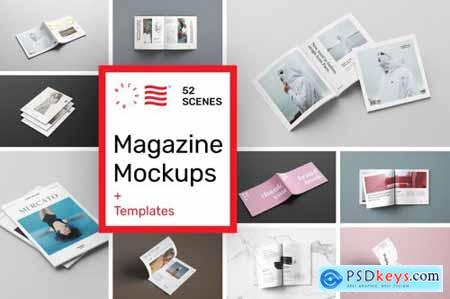 Magazine Mockups - 52 Scenes 5198551