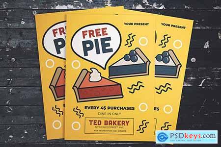 Free Pie Flyer