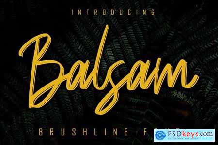 Balsam Brushline Font