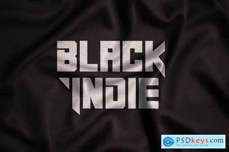 Black Indie - Display Font