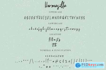 Hermosillo Monoline Script