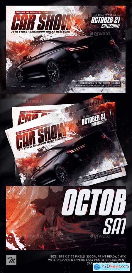 Car Show Flyer 24552590