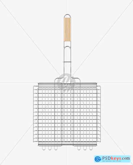 Portable Grilling Basket Mockup 64191