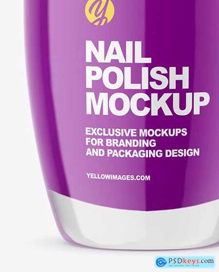 Nail Polish Bottle Mockup 64155