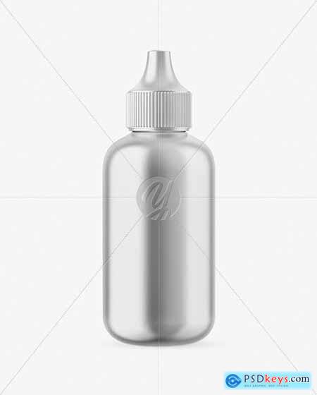 Metallized Dropper Bottle Mockup 64805