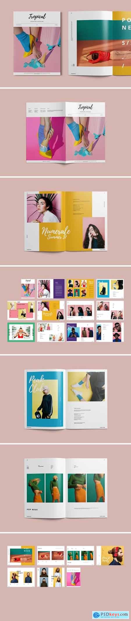 Fashion Catalog - Lookbook Brochure Template