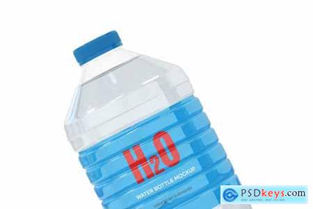 5L Clear PET Water Bottle Mockup 5233942
