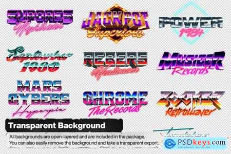 80s Text and Logo Effects Vol.5 5226111