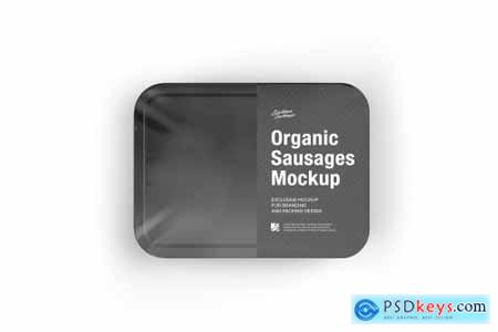 Organic Sausages Mockup 5242216