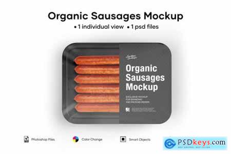 Organic Sausages Mockup 5242216