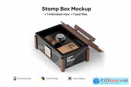 Stamp Box Mockup 5224115