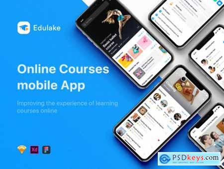 Edulake - Online Course UI Kit for Sketch 27897739