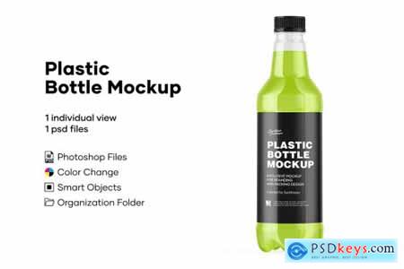 Plastic Drink Bottle Mockup 5242149