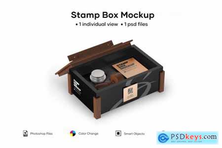 Stamp Box Mockup 5224118