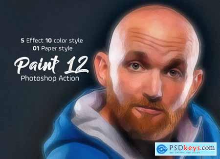 Paint Photoshop Action 5183417