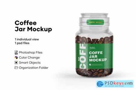 Coffee Jar Mockup 5224028