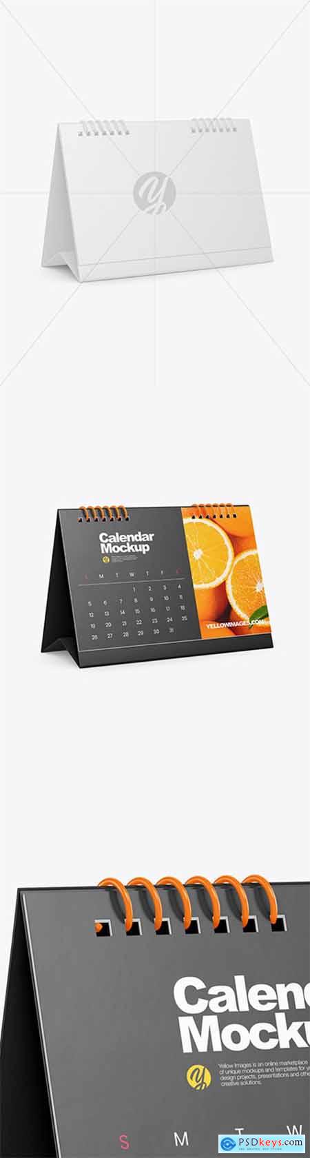 Desk Calendar Mockup 64632