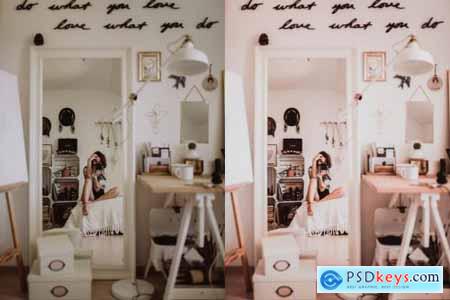 Boho Home Mobile & Desktop Presets interior lightroom presets