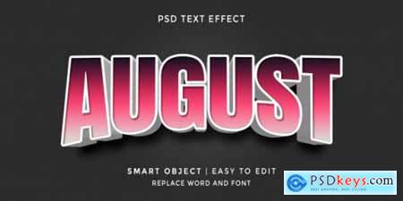 Text and font effect style
