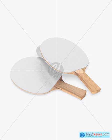 Ping-Pong Paddle Mockup 63592