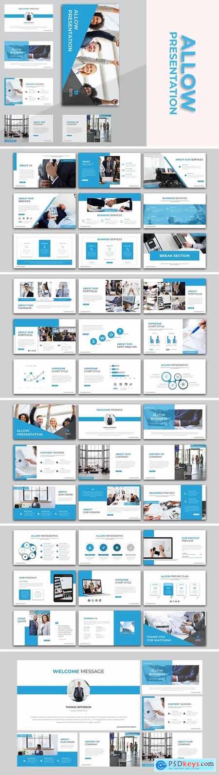 Allow - Business Powerpoint, Keynote and Google Slides Templates