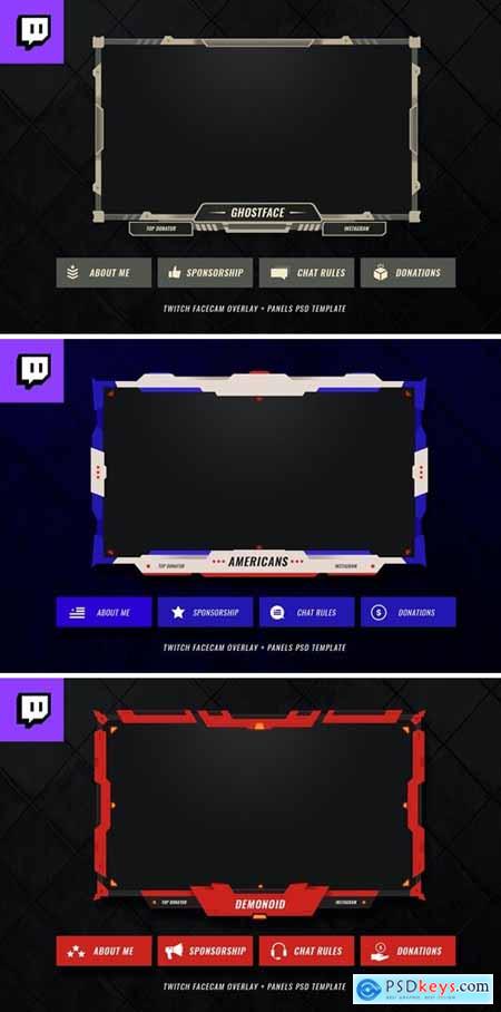 Twitch Facecam Overlay