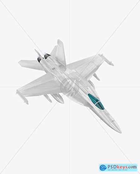 Combat Fighter - Half Side View 64802